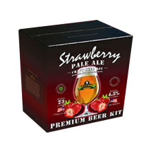 Bulldog Brews Strawberry Pale Ale (3.1kg) Beer Kit - Homebrew