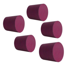 5x Bung Demijohn Rubber Cork - Solid NOT Drilled Un-Bored - Bottle Stopper
