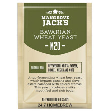 Mangrove Jacks Yeast M20 Bavarian Wheat Craft Series Yeast 10g treats 23L