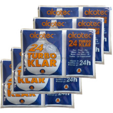 5x Alcotec TurboKlar 24hr for clearing Homebrew Turbo, Wine, Beer, Cider