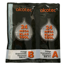 Alcotec Mega Klar 100L 24hr Turbo Finings 260g for 100L Homebrew