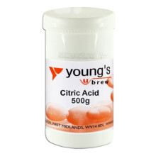 Citric Acid 500g Youngs - Home brew Beer & Wine Making Chemicals