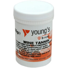 Wine Tannin 50g Youngs - Home brew Beer & Wine Making Chemicals