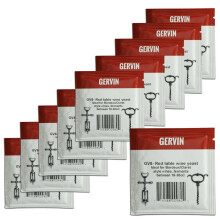10x Gervin GV8 Wine Yeast 5g Red Table Wine like Bordeaux or Claret 5-23L