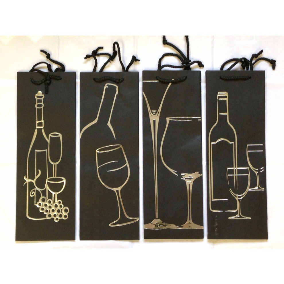 Deluxe Black Bottle Bag [SILVER]