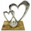Double Heart Tealight Holder 1