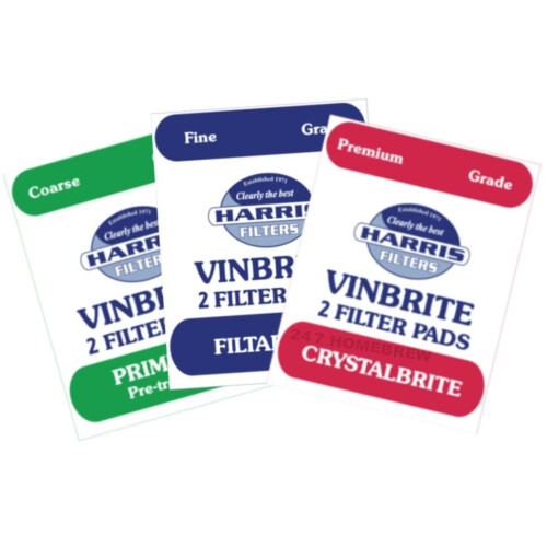 Harris Wine Filter Harris Filters Vinbrite Mk3 Complete Kit incl. Pads 2
