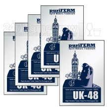 5x Puriferm UK-48 Turbo Yeast 48hr High Alcohol fermentaion