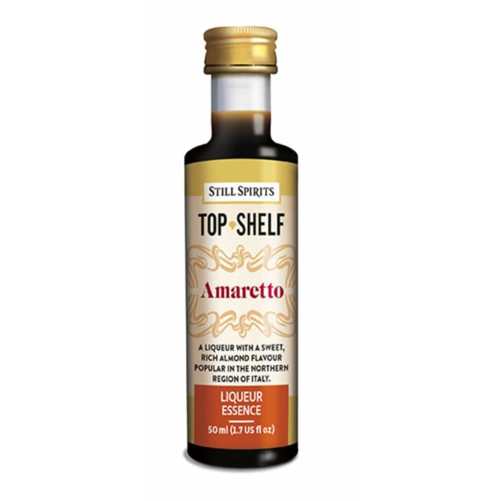 Still Spirits Top Shelf Amaretto Essence Flavours 1.125L