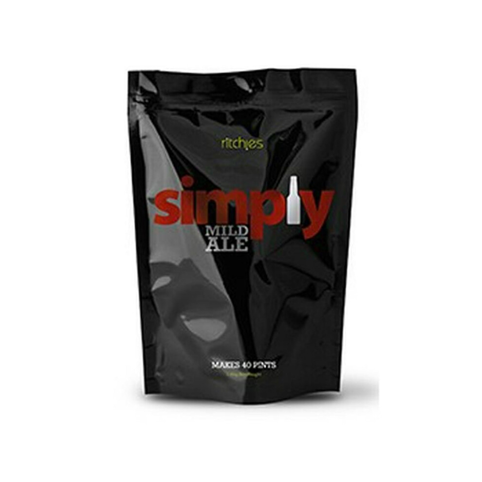 Simply Mild Beer Kit Refill 1.8Kg Makes 23L 40 Pints Dark