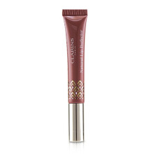 Clarins Pink Natural Lip Perfector 16 Intense Rosebud 12ml - Plumps, Nourishes & Shine with Shea Butter & Vitamins A&E