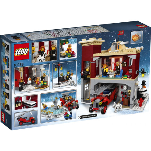 LEGO LEGO Creator Winter Village Fire Station 10263 1