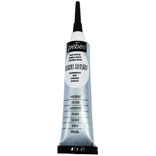 Cerne Relief Outliner 20Ml-Silver