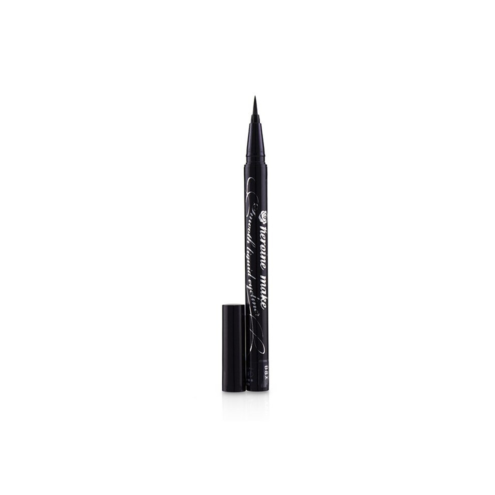 Kiss Me Heroine Make Smooth Liquid Eyeliner Waterproof - # 01 Black - 0.4Ml/0.01Oz