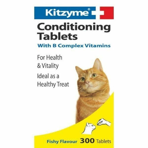 Kitzyme Cat Conditioning Tablets (Pack of 300)
