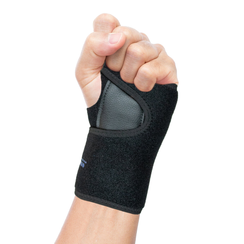 (Left) Actesso Easy Fit Wrist Support for Carpal Tunnel RSI Tendonitis Splint â Universal Sizing