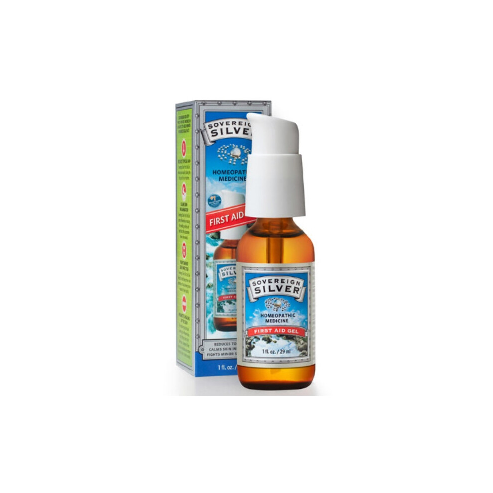 Sovereign Silver , Silver, First Aid Gel, 1 Fl Oz (29 Ml)