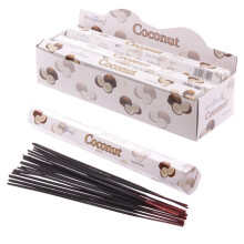 Stamford Hex Incense Sticks - Coconut - Set of 6