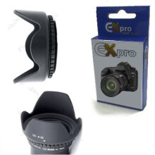 Ex-Pro 55mm Crown Shaped Hood for Canon, Nikon Fuji, Sony, Leica, Zeiss, Panaso