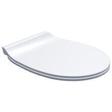 Bemis Design Push N' Clean White Toilet Seat