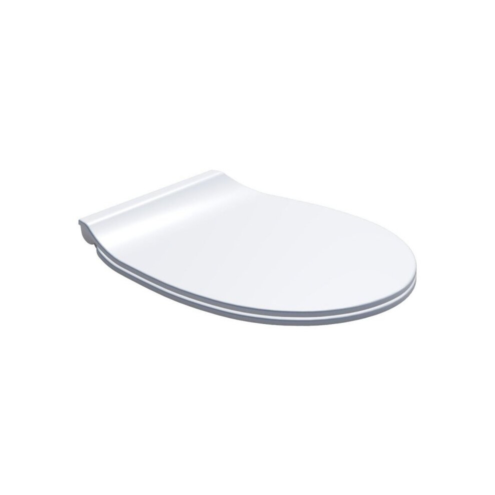 Bemis Design Push N' Clean White Toilet Seat