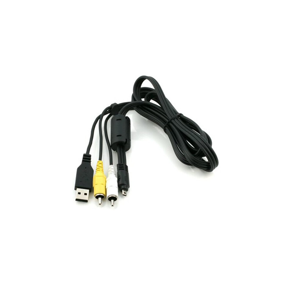 Av Usb Tv Cable Eg-Cp14 For Nikon Coolpix 5200 5600 5900 7600 7900 8400 8800 L1 L2 5055256992246