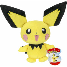 Pokmon 8"" Pichu Plsch Offiziell lizenziert Hochwertiges und weiches Stofftier Pikachu-Evolution Tolles Geschenk fr Kinder, Jungen, Md