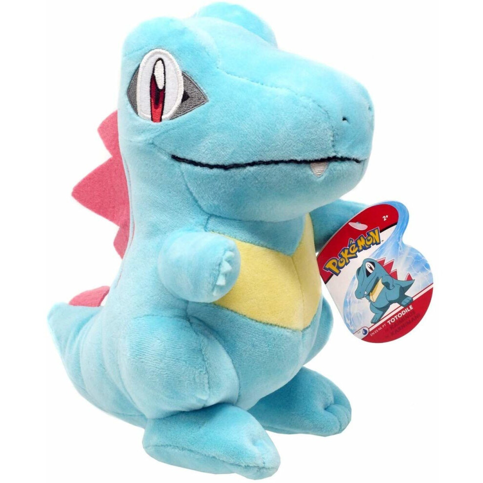 PokÃ©mon 8 Inch Plush Soft Toy: Totodile