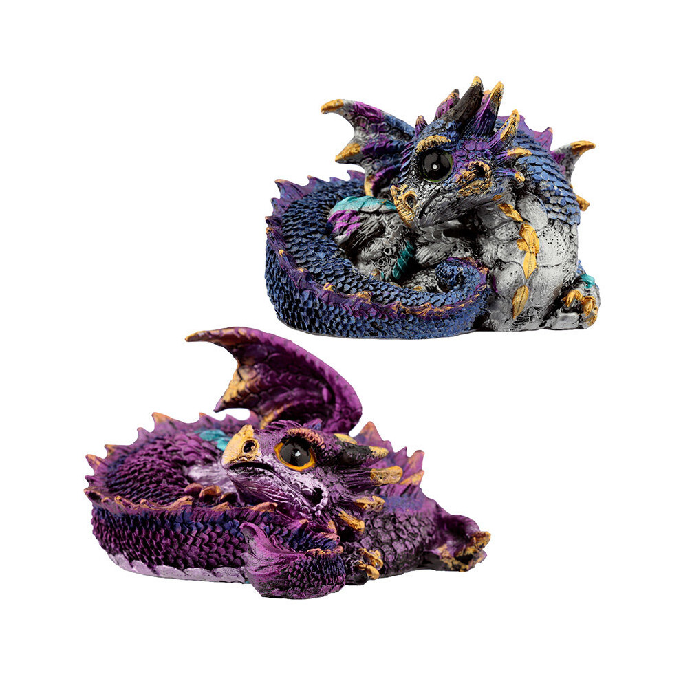 Sleeping Elements Dragon Figurine