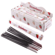 Stamford Hex Incense Sticks - Strawberry - Set of 6