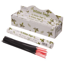 Stamford Hex Incense Sticks - Sage - Set of 6