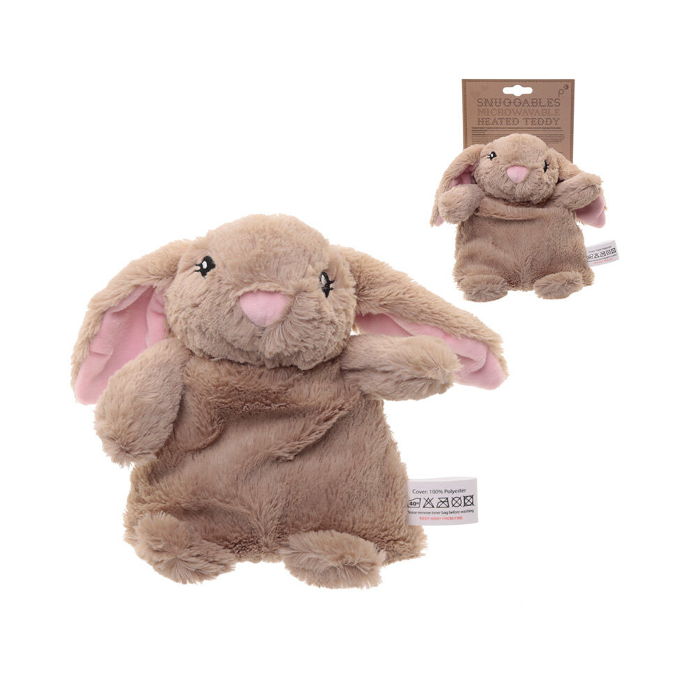 Puckator Cute Bunny Design Snuggables Microwavable Heat Wheat Pack