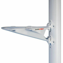 Scanstrut Mast Mount F/ 18" Garmin Navico Br24 3G 4G And