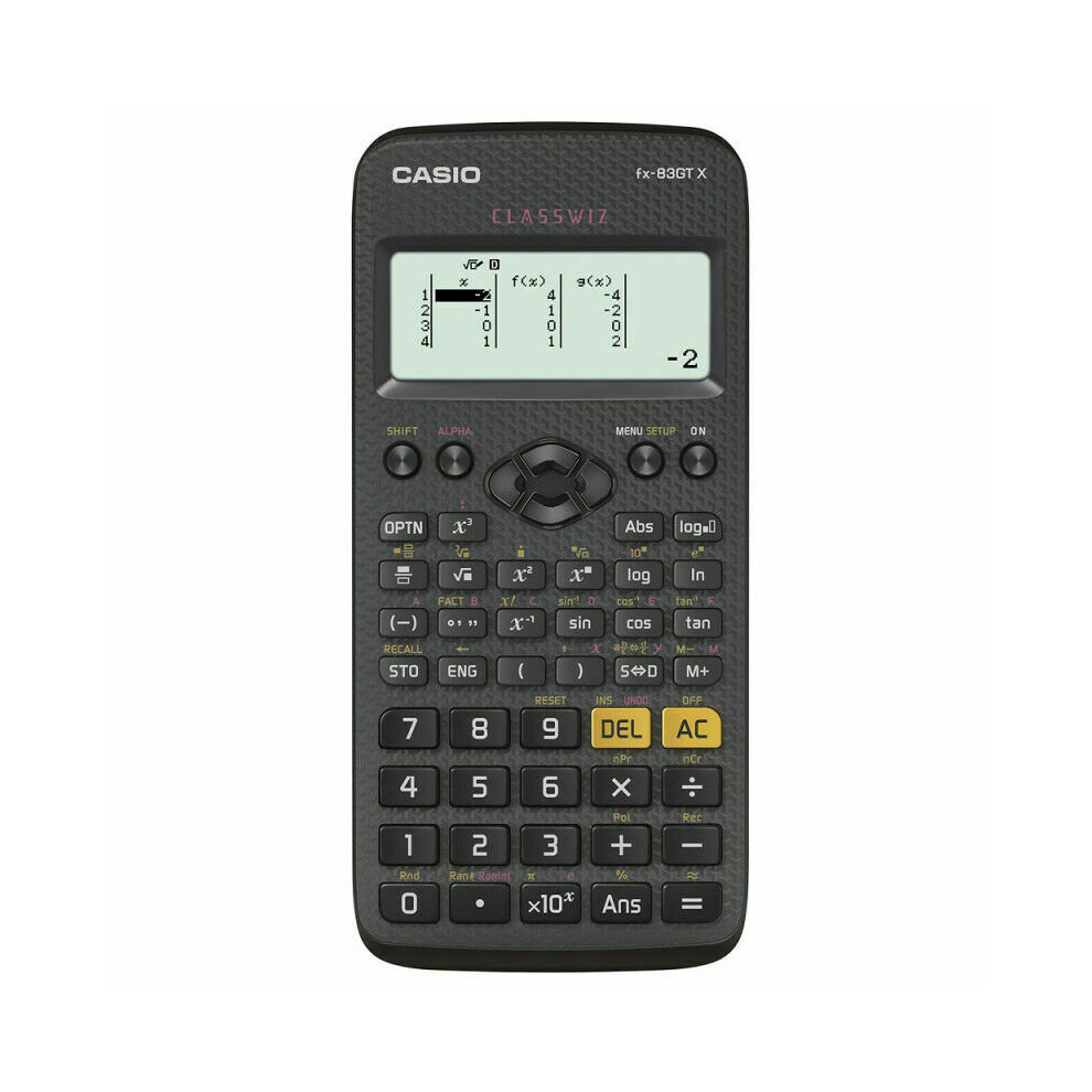 Casio GCSE Scientific Calculator with 276 Functions?Auto Power-Off?Black?FX83GTX