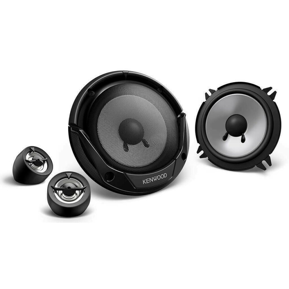 Kenwood Kfc-E130p 13Cm 5.25" 250W In Car Vehicle Audio Component System Speakers