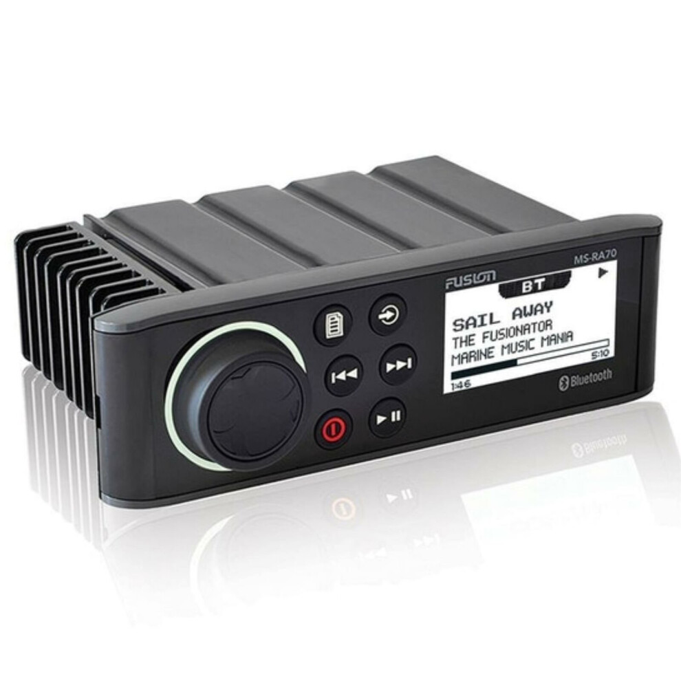 Fusion RA70 Marine Radio Source Unit?FM/AM/DAB?USB/Bluetooth?iPod/iPhone/Android