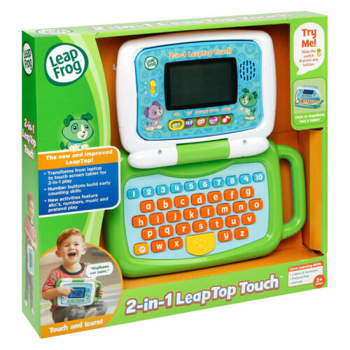 Leap Frog 2in1 LeapTop Touch Laptop?Learn Number, letters, Animal