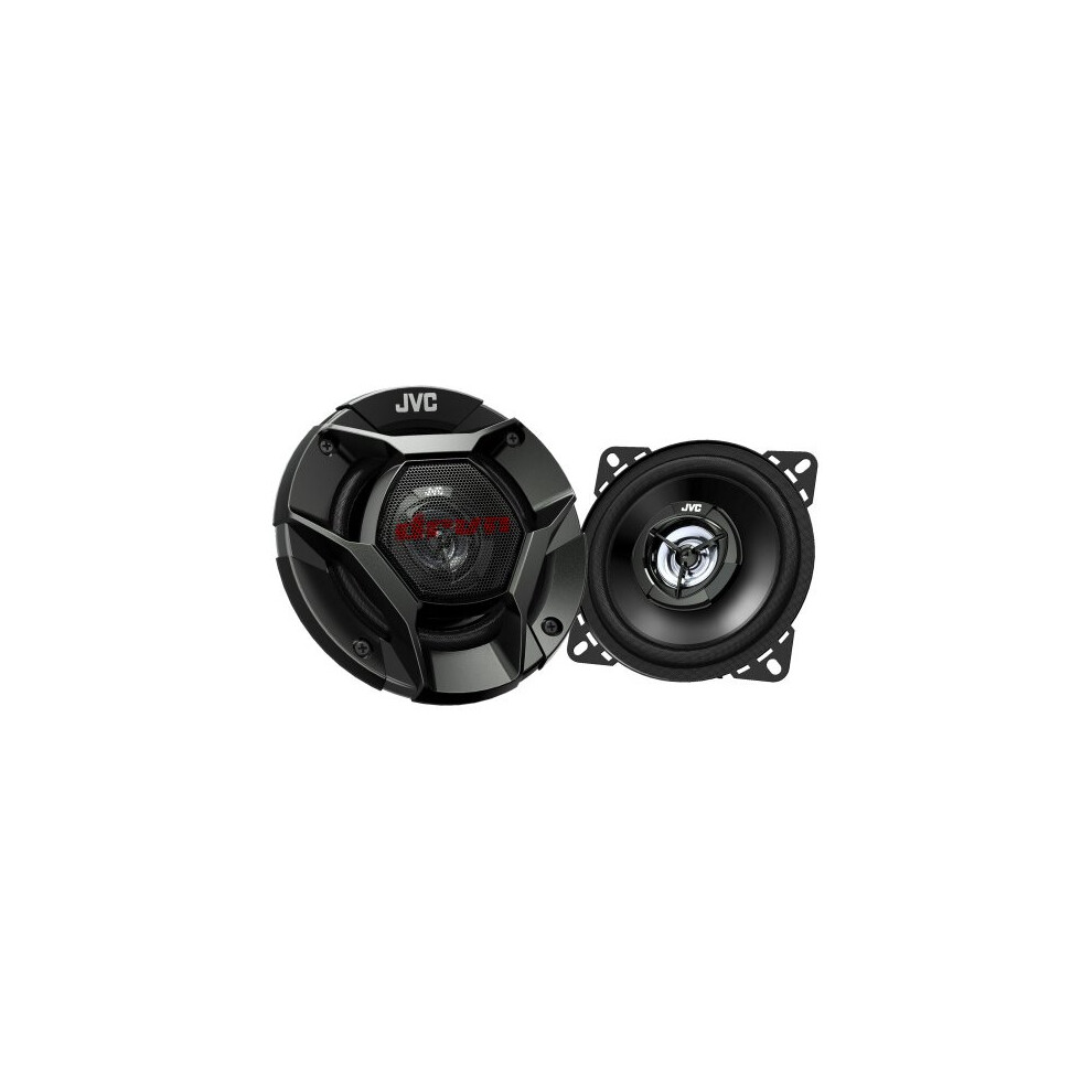 NEW JVC CS DR420?4'' Car/Van Door 2-way Coaxial Speakers?10cm 220W?1Year WARRANT