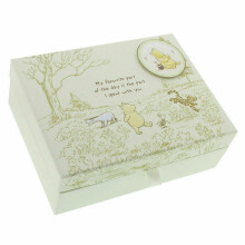 Disney Classic Pooh Keepsake Memory Box?Kid Storage box?Newborn Christening Gift
