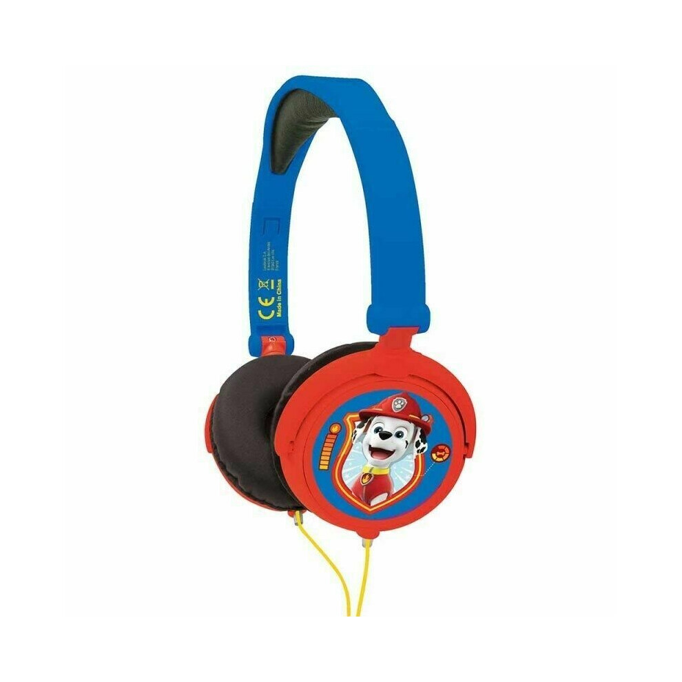 Lexibook Paw Patrol Stereo Headphones with Volume Limiter?Red/Blue?HP015PA?NEW