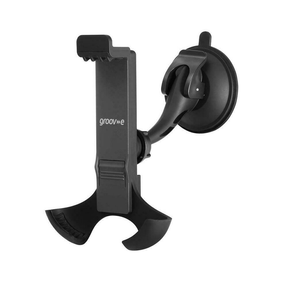 Groov-e GVWM3BK Window Universal Mount Cradle Holder?For Smartphone/Phablet?Blac