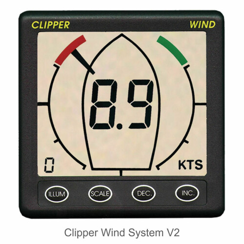 NASA Marine Clipper Wind System V2 with Masthead & 20m Cable│12VDC