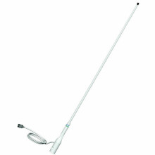 Shakespeare 4351 1.0m Fibreglass Classic AM/FM Antenna with RG62 Cable?NEW?White