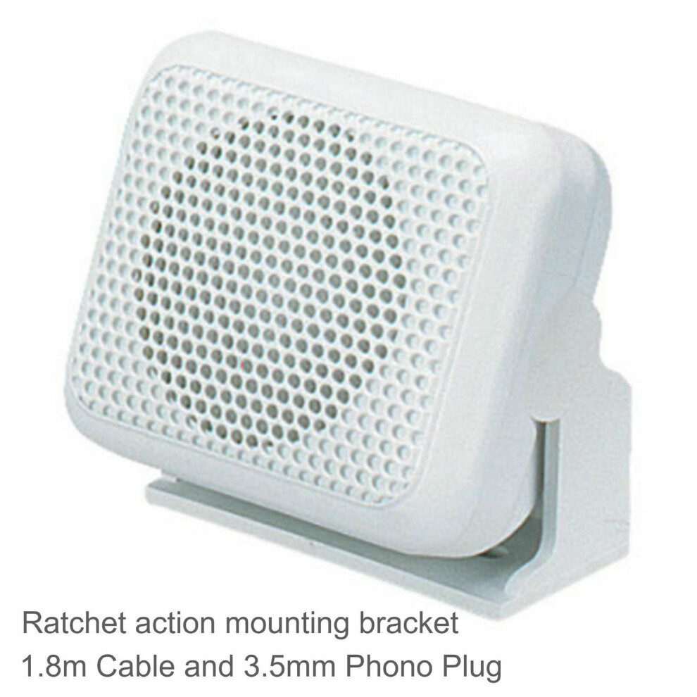 Shakespeare ES-2 External 4 Ohm Speaker - 5W?with Ratchet-Action Mount Bracket