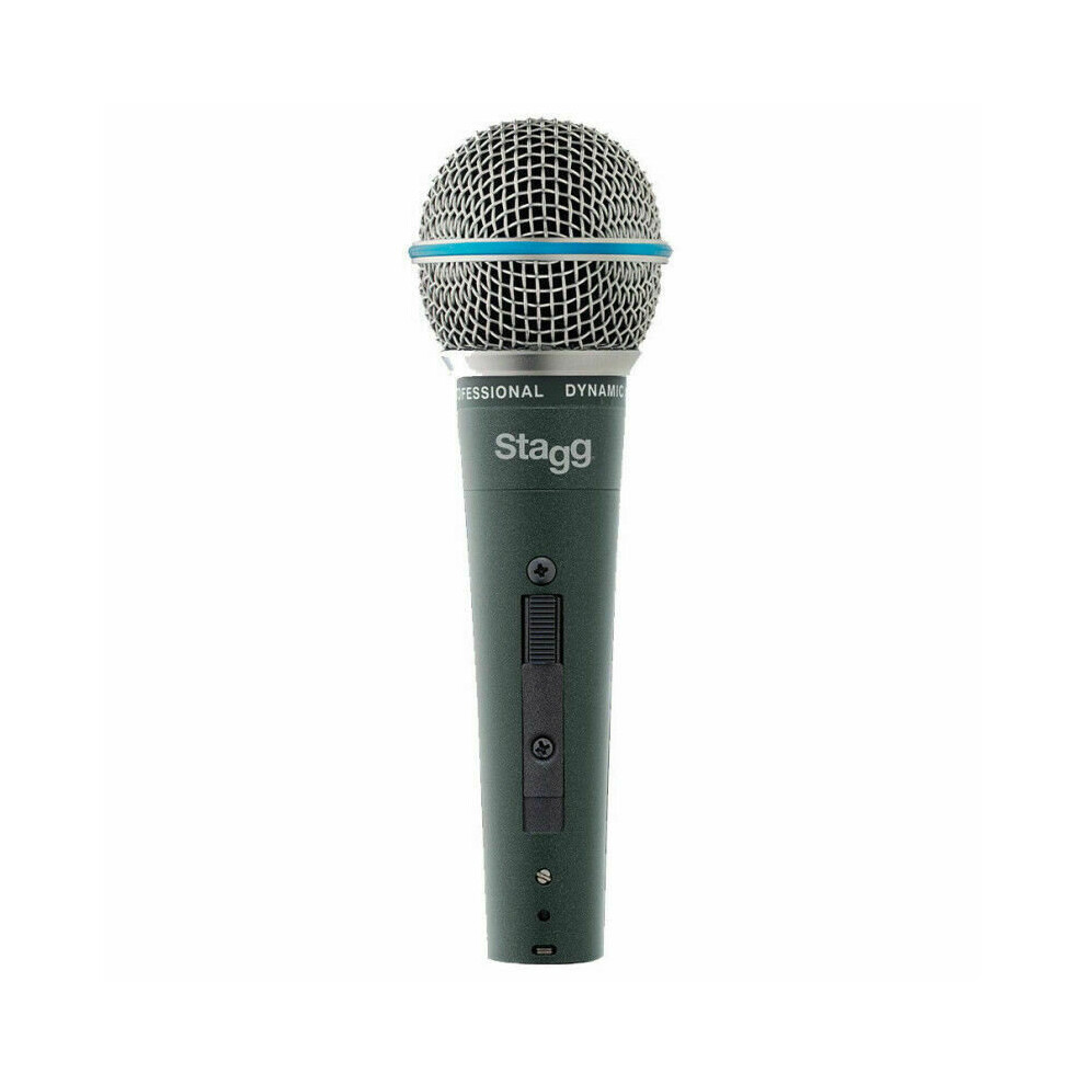 Stagg Professional Cardioid Dynamic Microphone?Vocal & Instrumental Use?Black