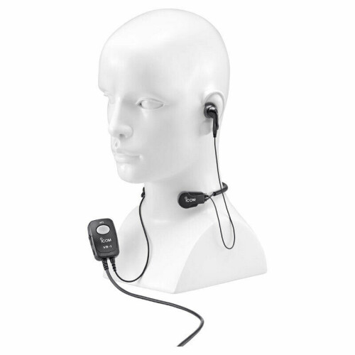 Icom Earphone With Throat Mic  Headset Use With Vs1/Opc2004/ 1