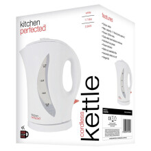 Lloytron KitchenPerfected 1.7Ltr Cordless Kettle?2Kw?Dual Water level?E1521WH