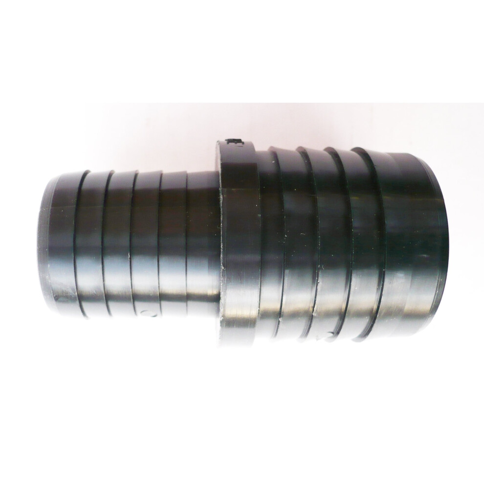 (50 mm to 38 mm (Single)) Barbed Hose Pipe REDUCER/Joiner. 10 Sizes. Menders, Repairers, Couplers, Water