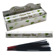 Stamford Hex Incense Sticks - Green Tea - Set of 6