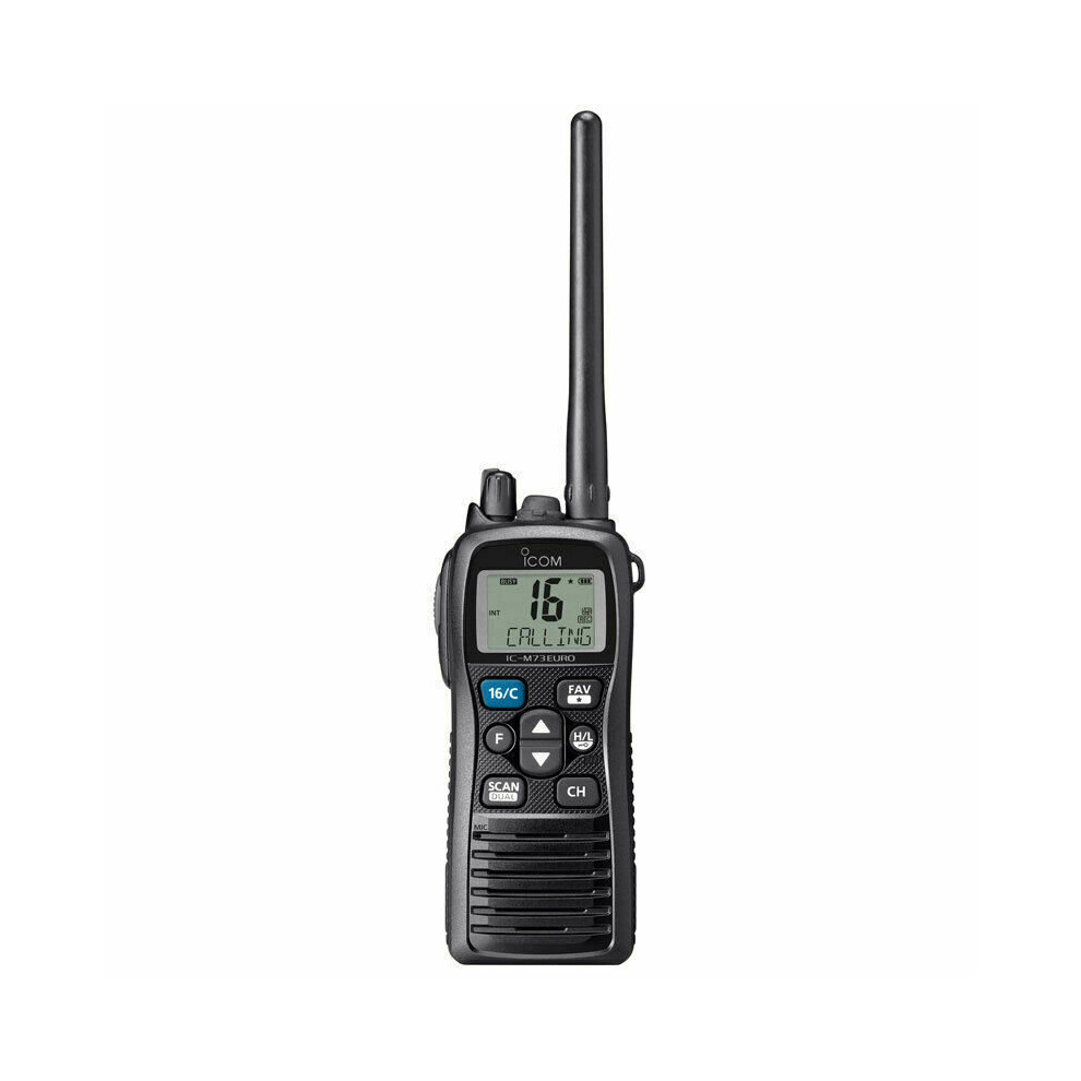 Icom Ic-M73 Euro Professional Vhf Marine Handheld Radio Transceiver?Ipx8?6W Rf 4909723122630